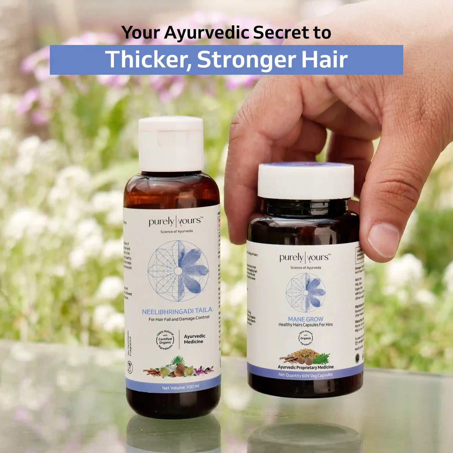 Promotes Hair Growth & reduces hairfall for him