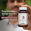 Ashwa Vigour® : Pure Himalayan Shilajit (80% Fulvic Acid) , KSM-66 Ashwagandha & Safed Musli )