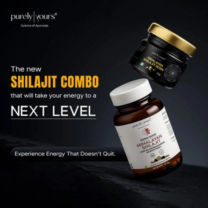 Ashwa Vigour® Shilajit & Pure Shilajit Resin