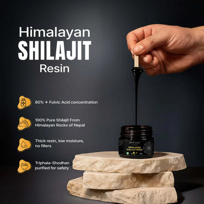 Ashwa Vigour® Shilajit & Pure Shilajit Resin