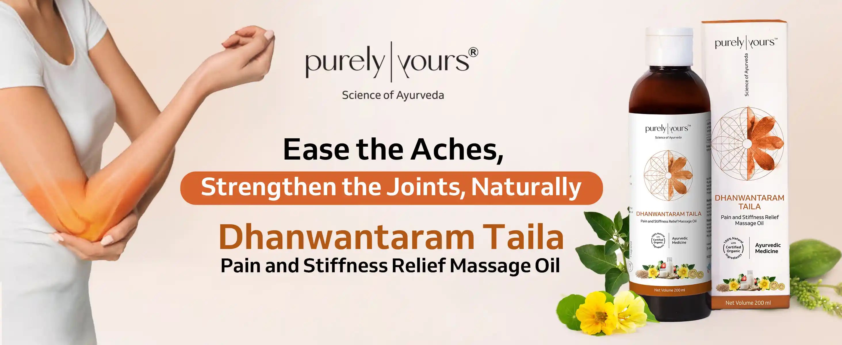 Description image for Dhanwantaram Taila | joint pain relief & care