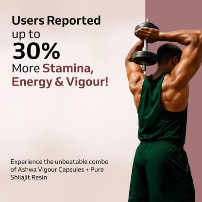 Ashwa Vigour® Shilajit & Pure Shilajit Resin