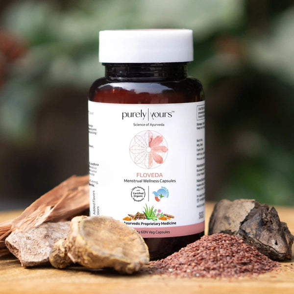 Flo Veda : Ayurvedic Period Comfort & Natural Hormonal Balance Capsules
